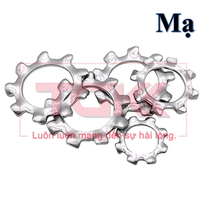 Long đen răng cưa ngoài mạ kẽm M18-M24