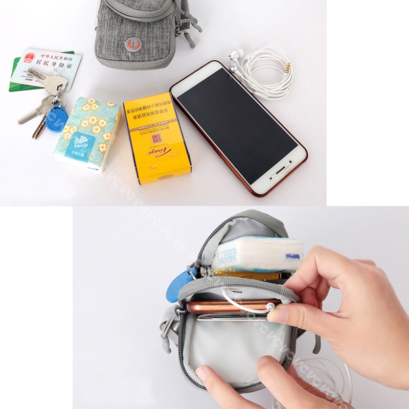 Túi Đựng Điện Thoại Đeo Cánh Tay Chống Thấm Nước Thông Dụng Khi Chạy Bộ/Tập Thể Thao