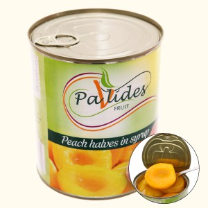 ĐÀO NGÂM PAVLIDES LON 820G NHẬP KHẨU HY LẠP