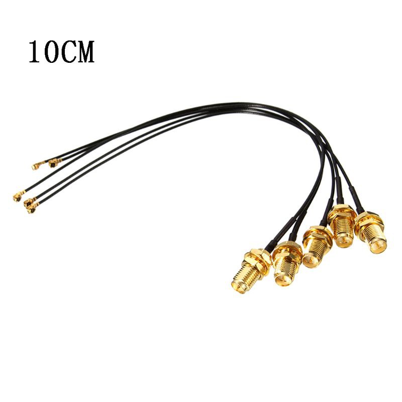 Set 5 Dây Cáp Nối Dài Anten Wifi Ipx Sang Rp Sma Ipx Tp-Sma Jack Sma Sang Ipx 1.13