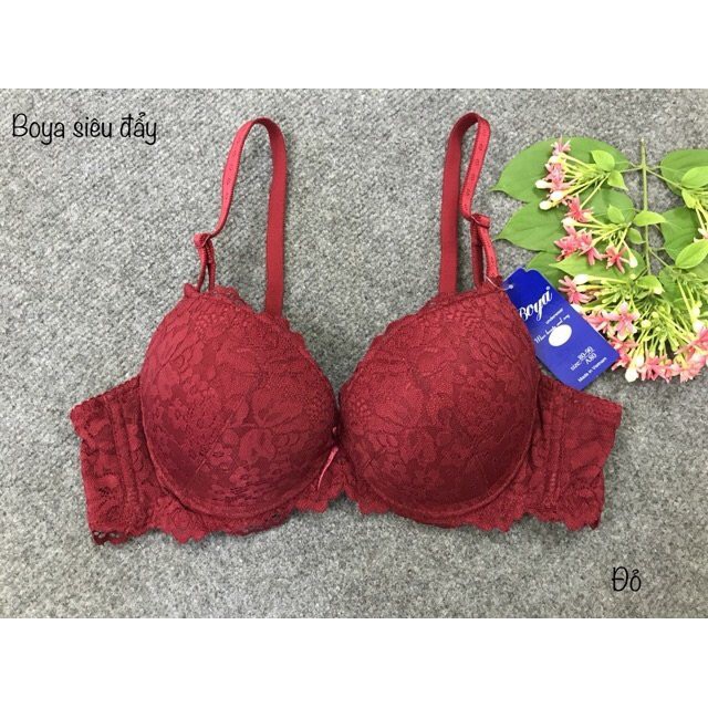 Áo Nâng Ngực Boya 029HW Mút Dày 5cm Siêu Đẩy Phối Ren Xuất Khẩu