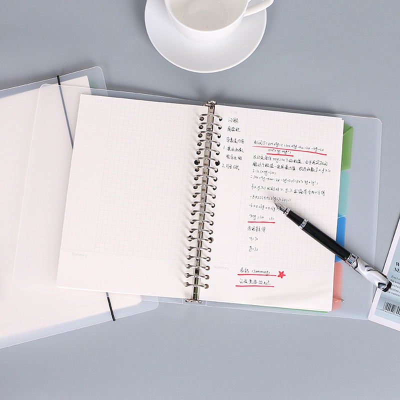 Bộ 60 Sổ Tay Khổ A5 / B5 Họa Tiết Chiếc Lá / Kẻ Ô / Chấm Bi Độc Đáo Tiện Dụng Cho Văn Phòng / Trường Học