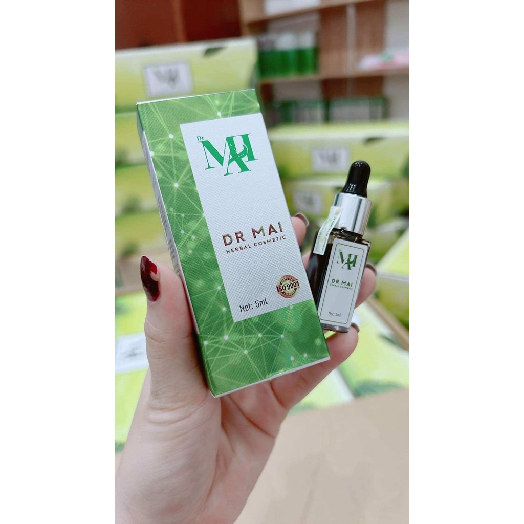 Serum DR MAI nguyên chất sạch mụn thâm 5ml doctor mai dành cho da dầu se kích lỗ chân lông chính hãng