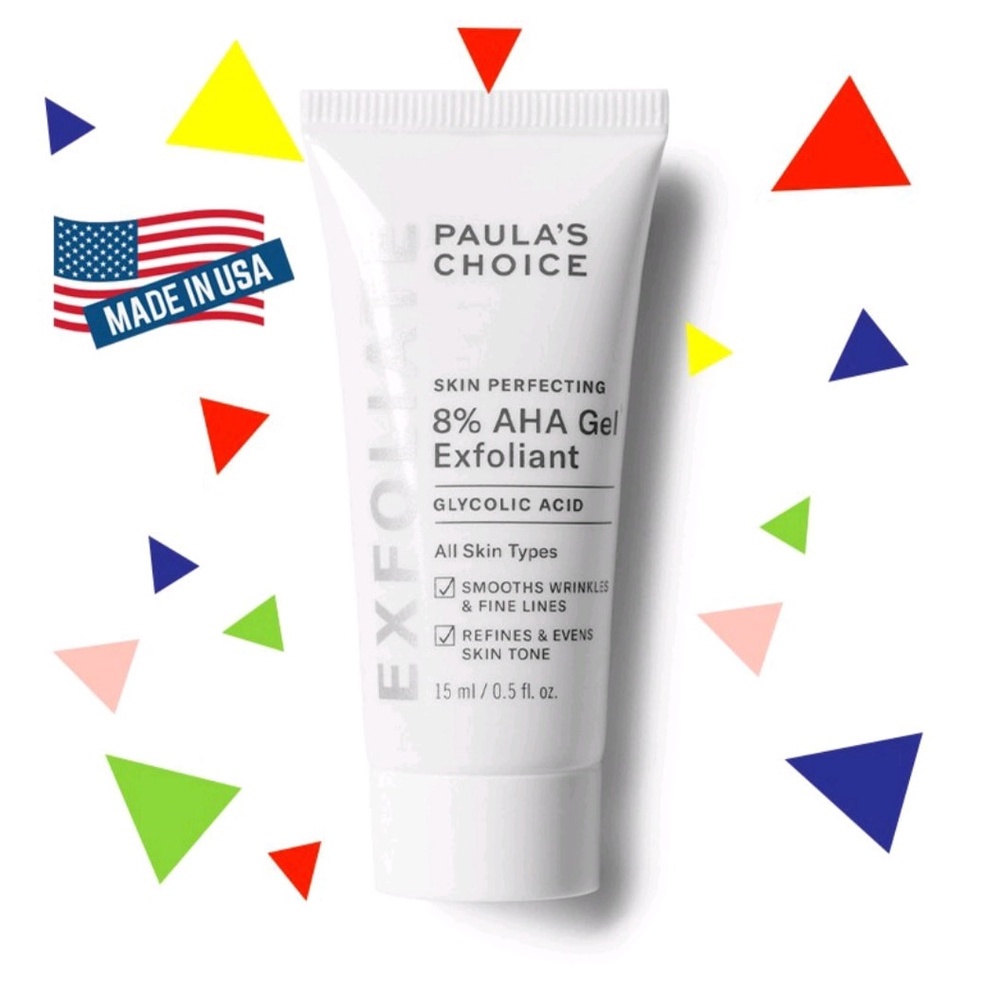 [Paula's Choice] Skin Perfecting 8% AHA GEL EXFOLIANT - Tẩy tế bào chết hóa học- 15ml