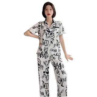 QQ270420 Bộ pijama lụa satin TNQD cao