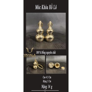 ⚡️100% ĐỒNG⚡️Móc khóa hình hồ lô