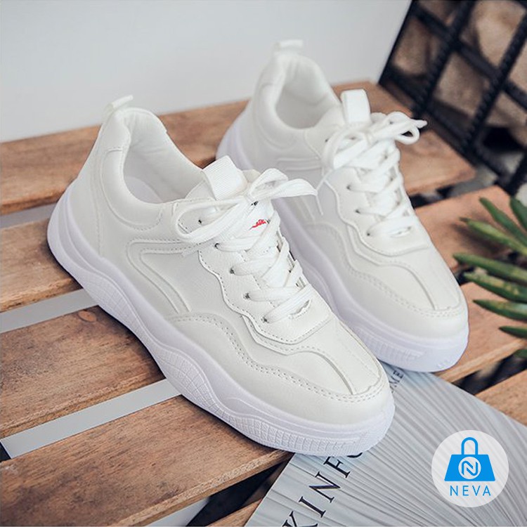 [Giày Mới] Giày SNEAKER màu trắng siêu hot NEVA2517