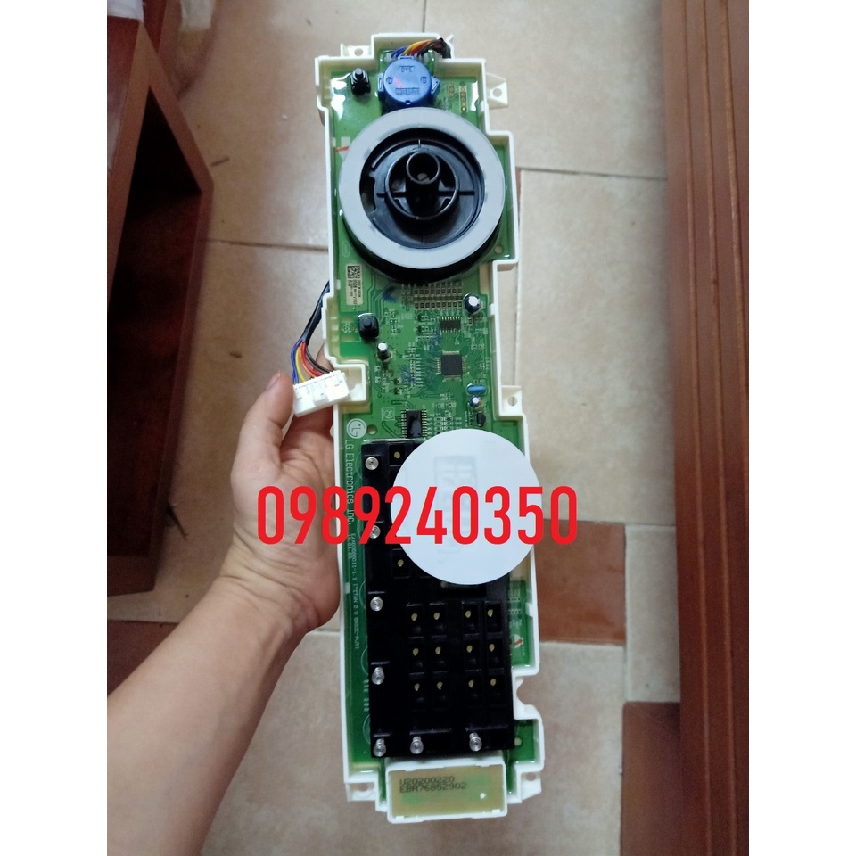 Bo mạch hiển thị máy giặt LG FC1408S4W, FC1475N5W mới chính hãng