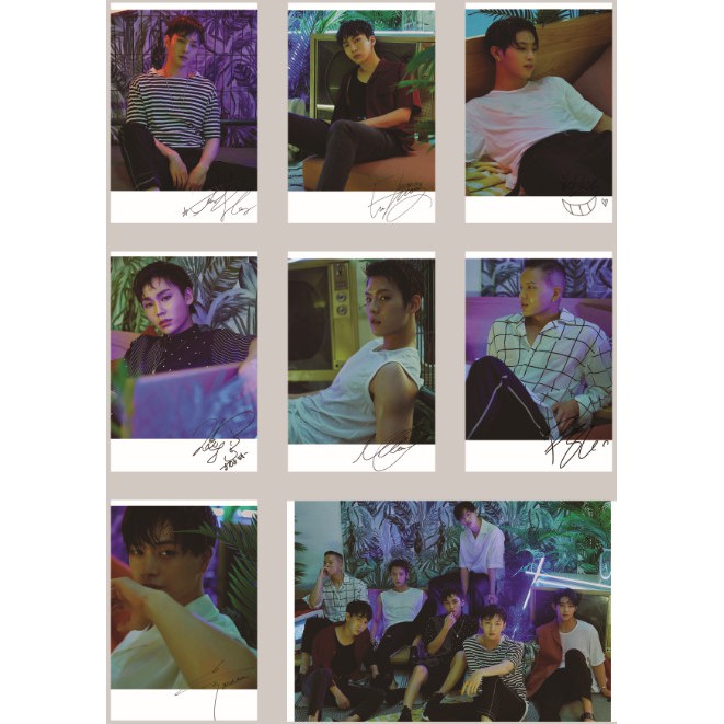 Lomo Card 24 ảnh nhóm BTOB - THIS IS US