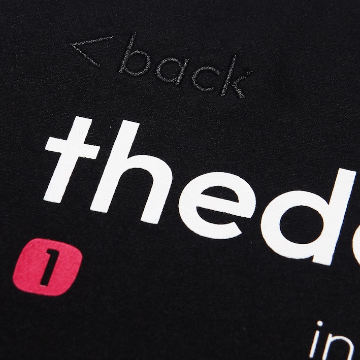 Áo thun TDD®️ NOTIFINE TEE / BLACK