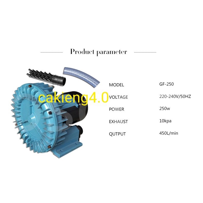 Máy sủi oxy cánh quạt cho hồ thủy sản RESUN GF-250 , GF-370