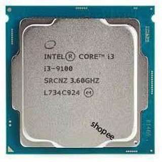 Mdr cpu intel i3 9100 tray không box+tản 1