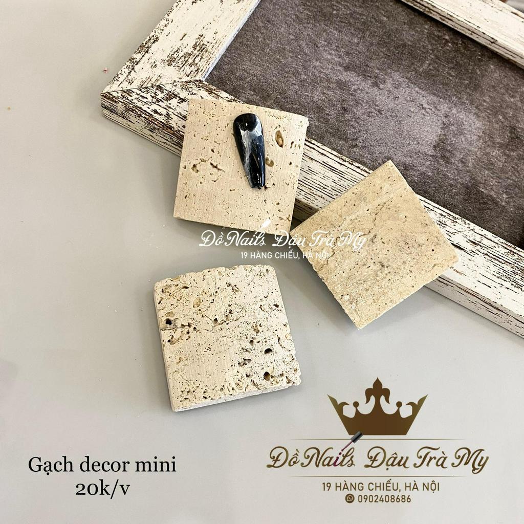 Phụ Kiện Nail - Viên Gạch Decor Chụp Ảnh