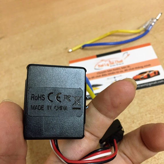 Bộ điều tốc ESC 60A kèm động cơ 2 pha Brushed motor 540 35T