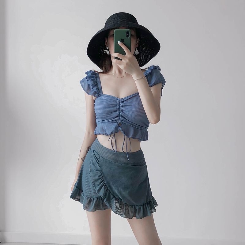 Bikini 2 Mảnh Đồ Bơi Nữ Phong Cách Hàn Quốc