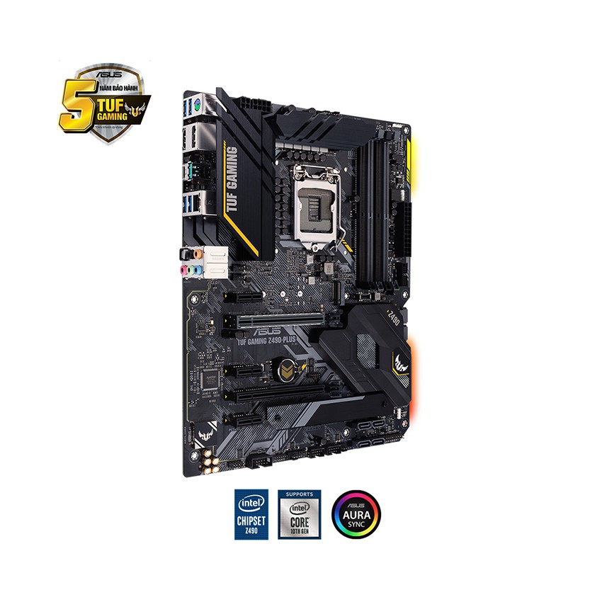 Mainboard ASUS TUF GAMING Z490-PLUS (Intel Z490, Socket 1200, ATX, 4 khe RAM DDR4) | BigBuy360 - bigbuy360.vn