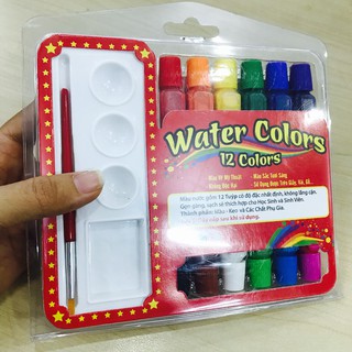 Màu Nước tuýp WinQ W-11 (12 Màu)