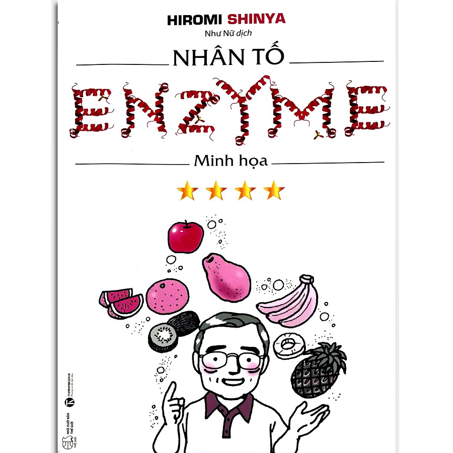 Sách - Nhân Tố Enzyme - 4. Minh Họa (Hiromi Shinya) - Tặng kèm bookmark