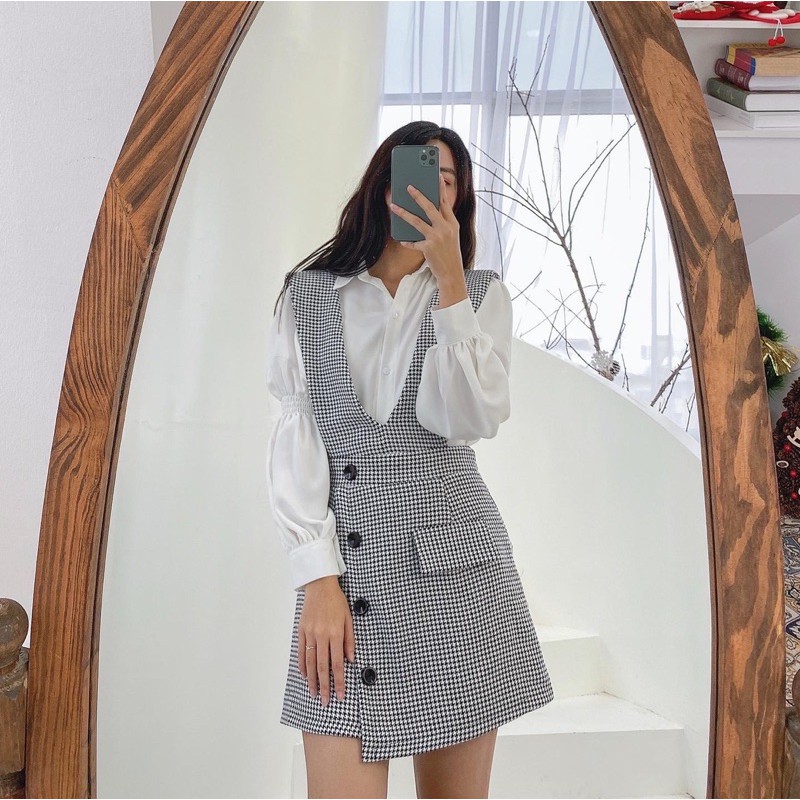 yếm ziczac vạt lệch
