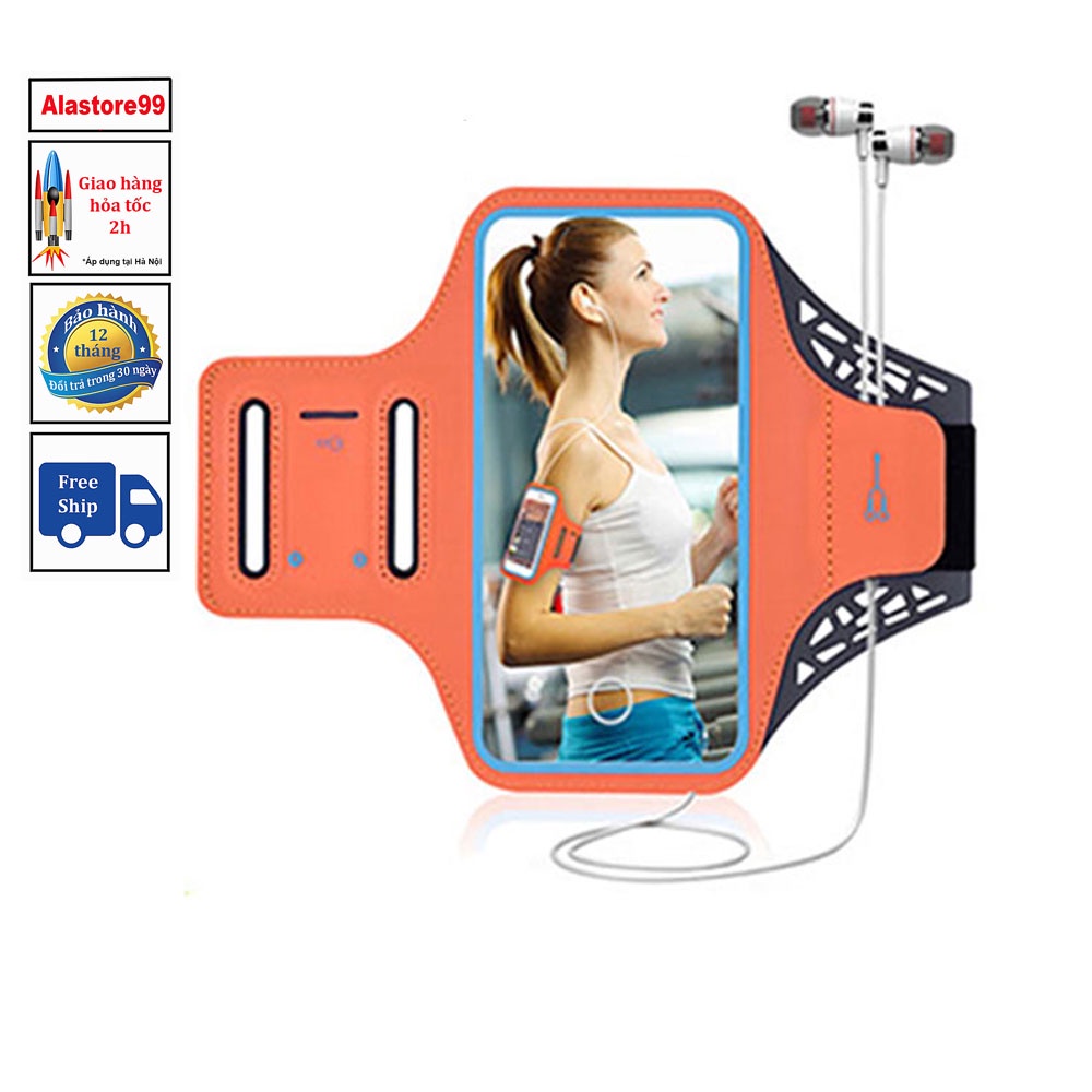 Bao Đeo Tay Điện Thoại Chạy Bộ Thể Dục Siêu Mỏng Nhẹ Vừa Điện Thoại Màn Hình 7.0 Inch