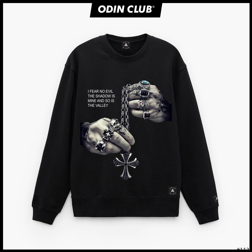 Áo Sweater OD Oversize Jesus, áo nỉ dài tay Unisex ODIN CLOTHING
