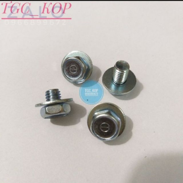 Ốc hộp xích xe dream. (Giá 1 bộ .3 con ốc ngắn và 1con ốc dài )