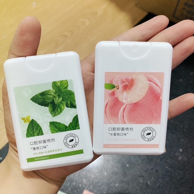 Xịt Thơm Miệng Vị Trái CâyThơm Mát