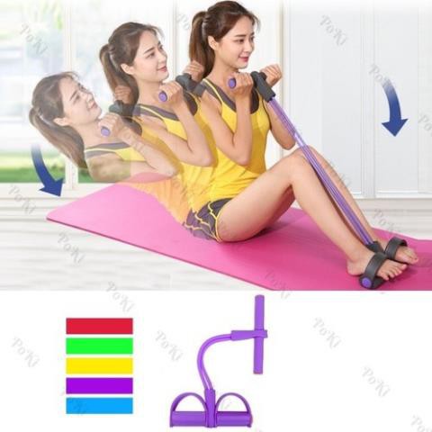 Dây kéo lưng, Dây tập thể dục, tập gym, tập cơ bụng thông minh điều chỉnh lực kéo thế hệ mới