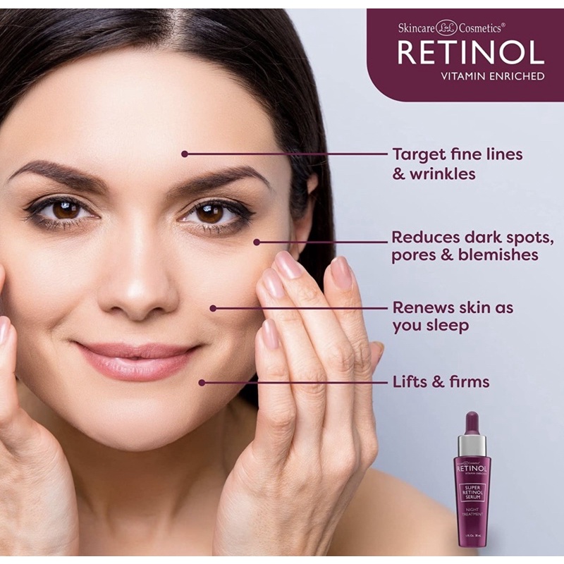 Kem dưỡng da chống lão hoá ngày / đêm Retinol Vitamin Enriched 50g