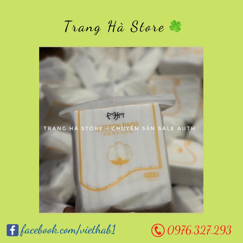 Bông tẩy trang 222 miếng