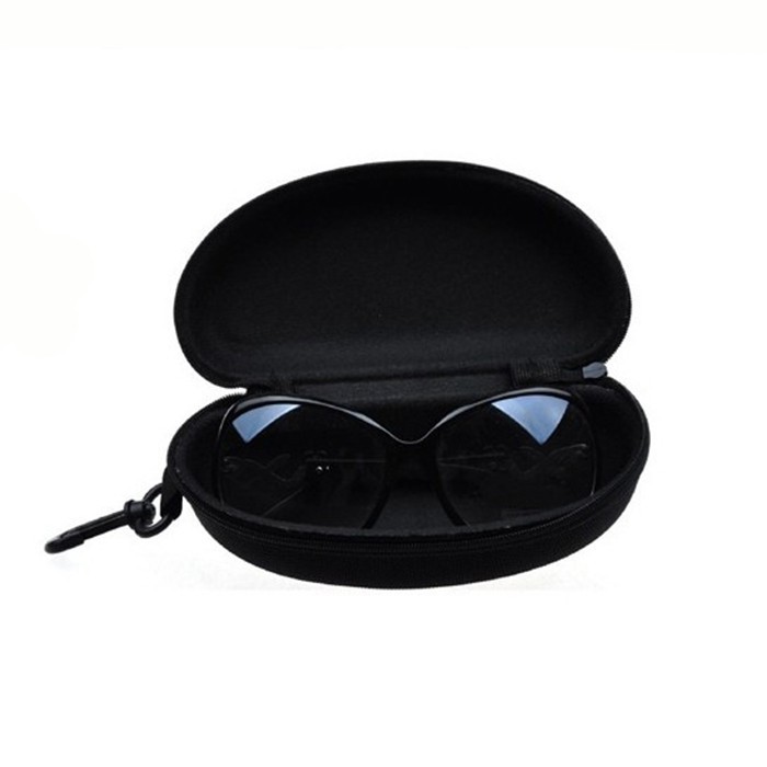 Hộp Đựng Kính Mắt Khung Cứng Cáp Du Lịch Có Móc Treo