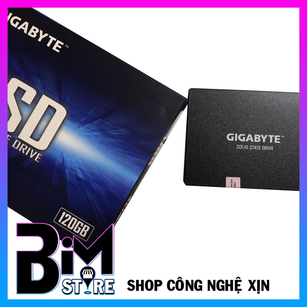 SSD GIGABYTE 120GB Tốc đọ cao cho PC & Laptop