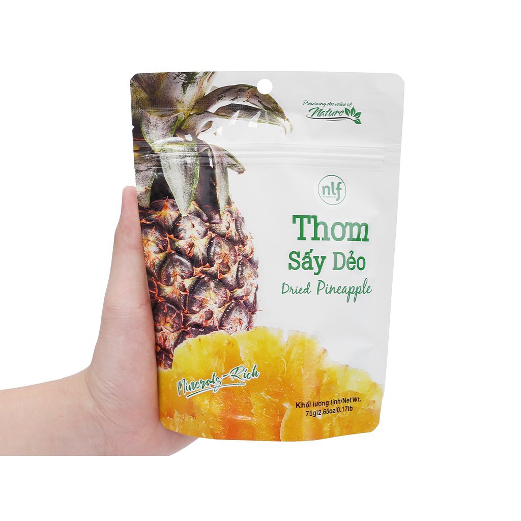 10 Túi Thơm sấy dẻo Nonglamfood 75g | Healthy Snack | Ăn vặt văn phòng | Ăn vặt tốt cho sức khỏe