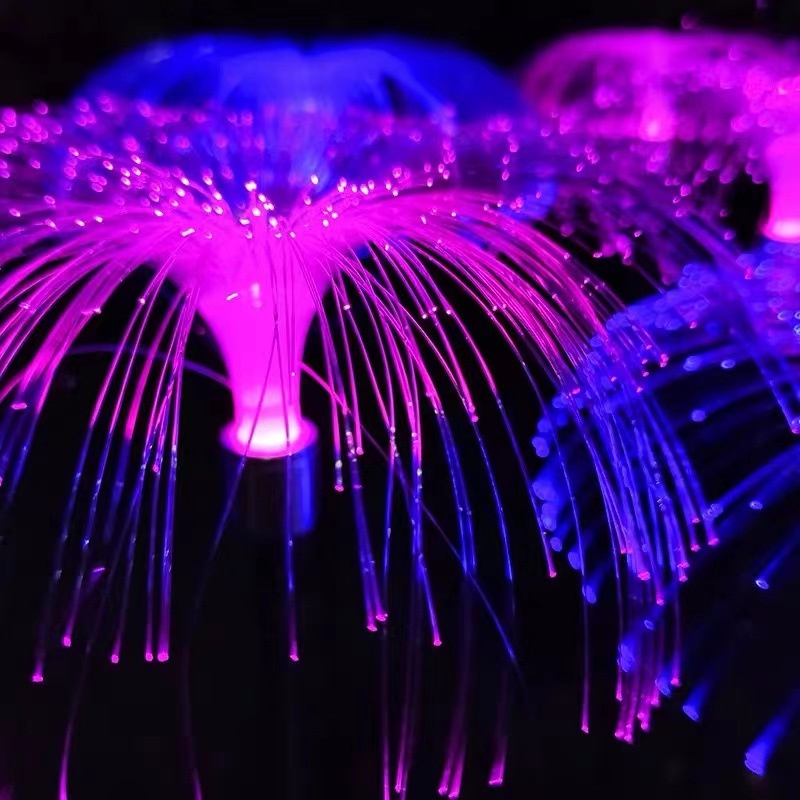 Đèn LED Dạng Sứa Sử Dụng Năng Lượng Mặt Trời Chống Thấm Nước Dùng Để Trang Trí Sân Vườn