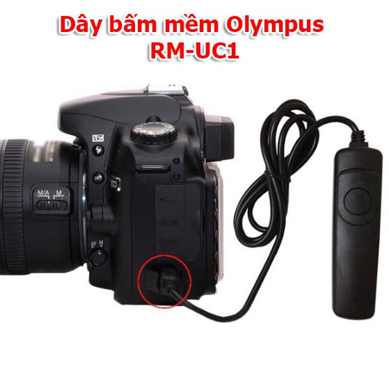 Dây bấm mềm máy ảnh Olympus - RM-UC1