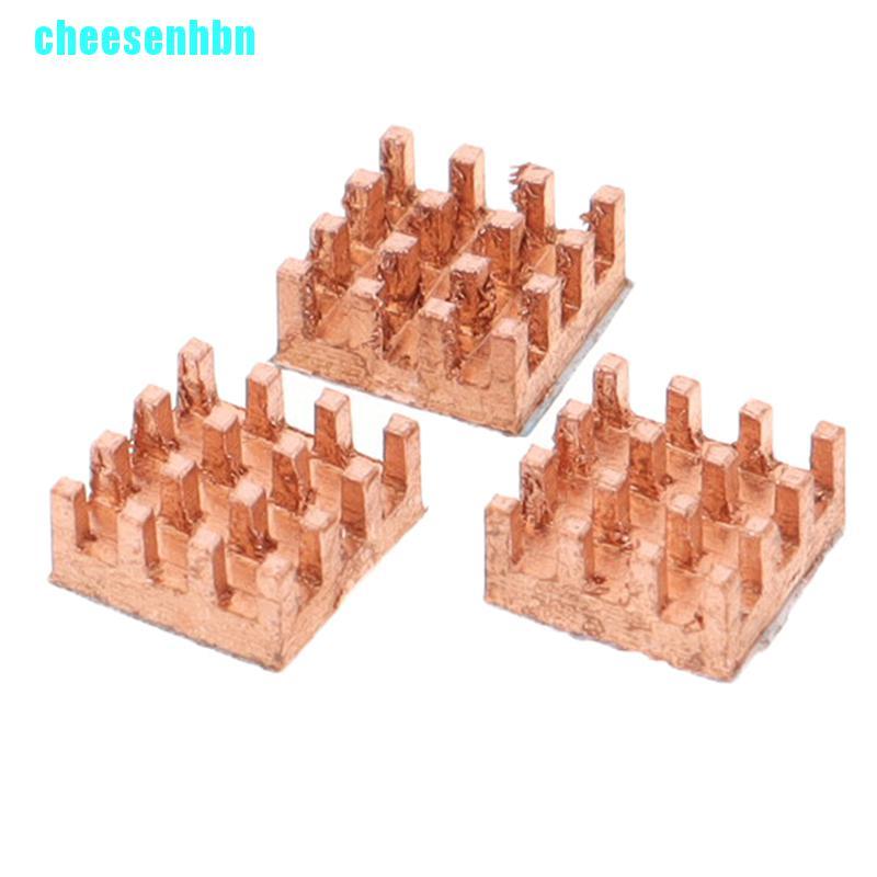 Bộ 5 Thanh Đồng Tản Nhiệt 9x9 X 4mm