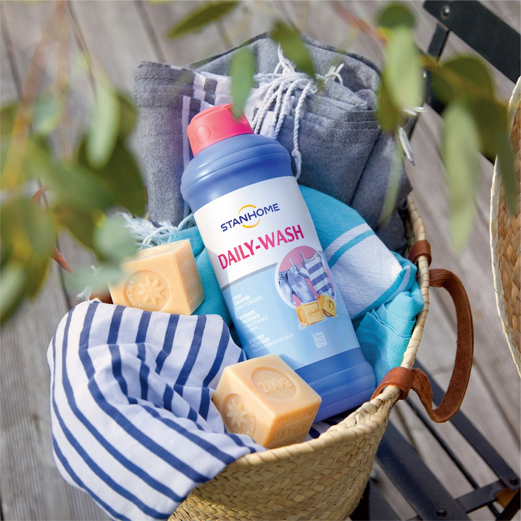 Nước giặt hàng ngày với hương biển tươi mát Stanhome daily wash provencal 1500ml