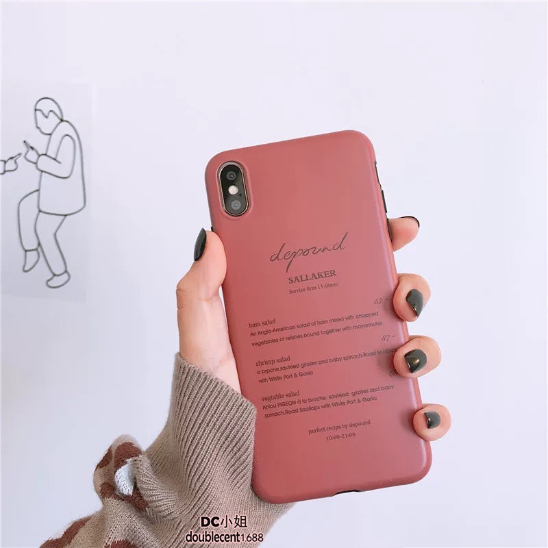 Ốp Điện Thoại Mềm Màu Đất Phong Cách Hàn Quốc Dành Cho Iphone 11 Pro Ixs Max Xr I 7 I 8 Plus Se 2 | BigBuy360 - bigbuy360.vn