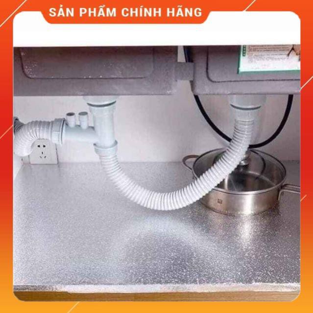 [ HÀNG SIÊU TỐT]  Cuộn giấy bạc dán bếp cách nhiệt chống thấm 0.6×3m