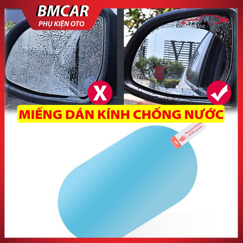 Bộ 1 Miếng Dán Kính Chống Nước Đảm Bảo An Toàn Cho Người Lái Xe