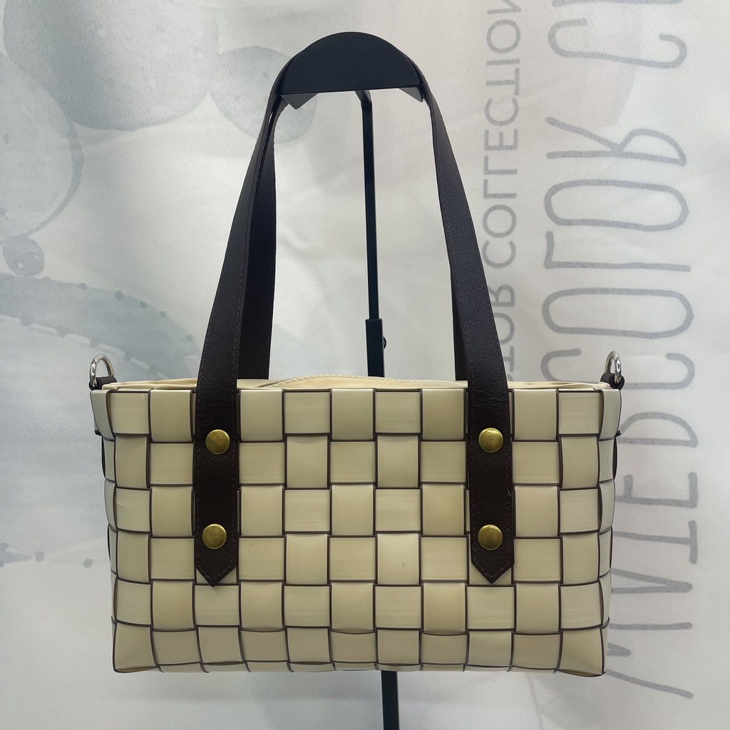 Túi xách đan tay 2 quai đeo (Ảnh thật 100%)