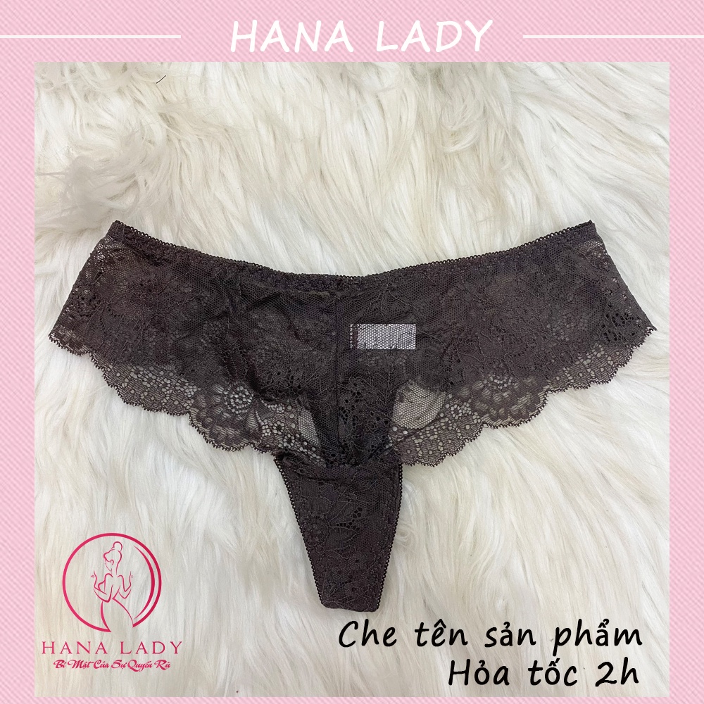Quần lót lọt khe sexy cao cấp - Chip ren quyến rũ gợi cảm LK100