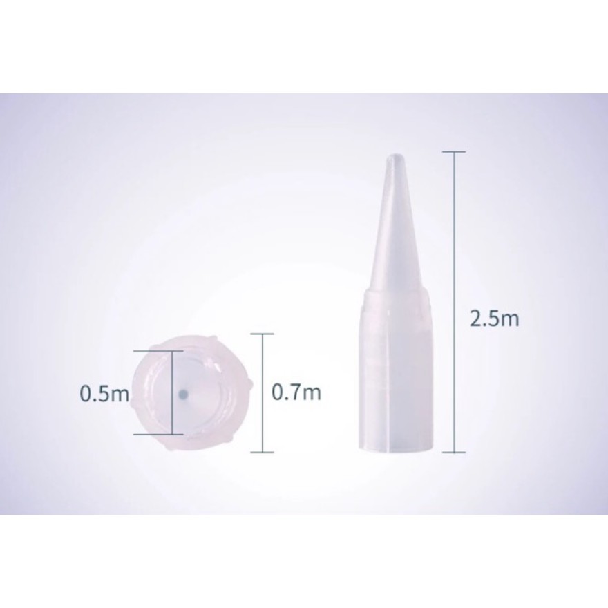 Kim dài máy phổ thông phun xăm máy rồng zenka idm  -Đóng gói 50-100c/1 gói