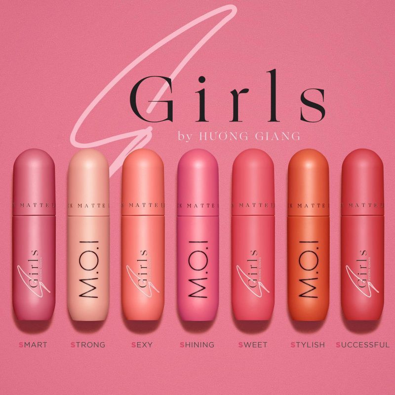 [CHÍNH HÃNG] Son Kem Lì HỒ NGỌC HÀ S.Girl M.O.I by Hương Giang Chính Hãng - | BigBuy360 - bigbuy360.vn