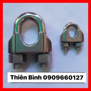 Ốc Siết Cáp INOX 304 Size To ( Bịch 5 cái )