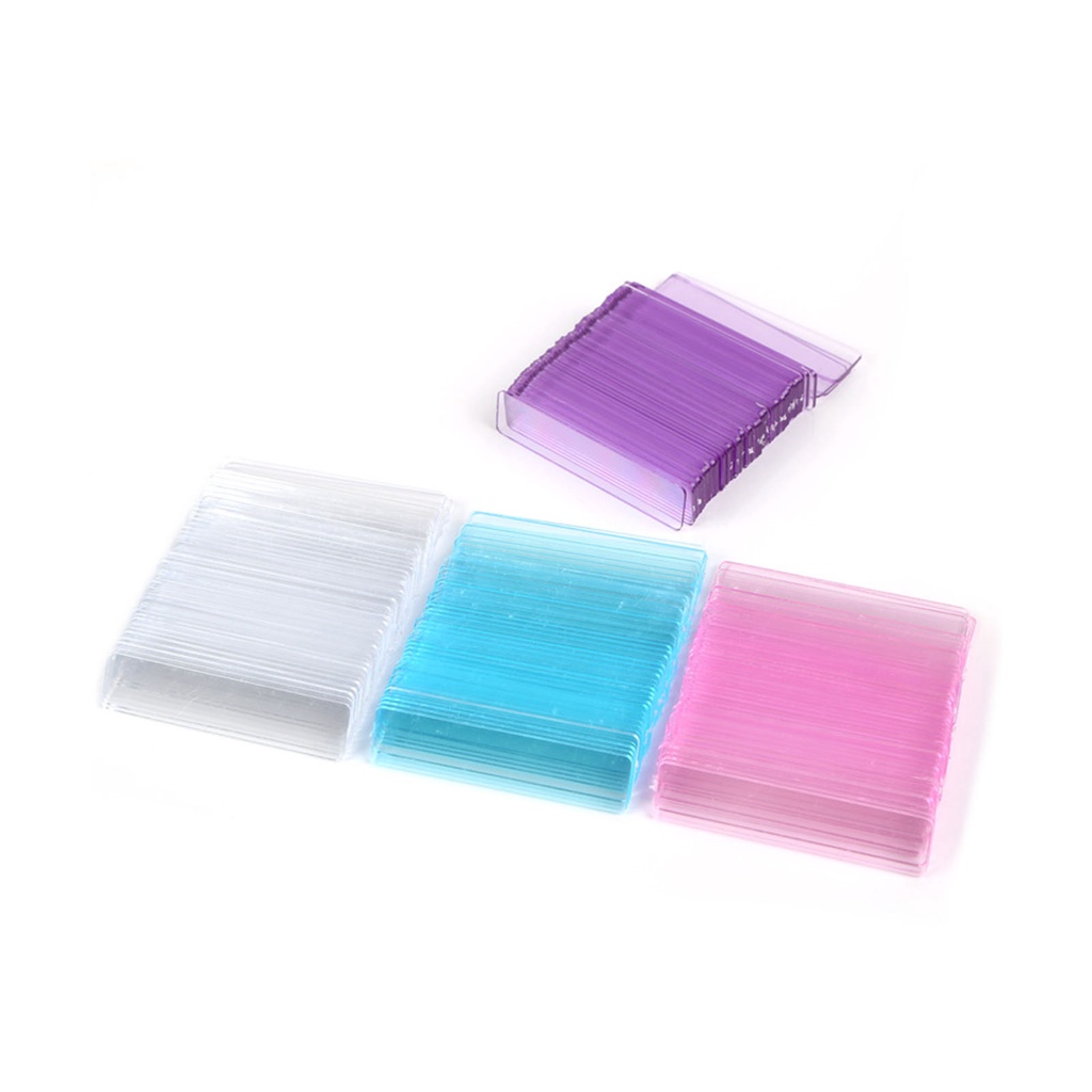 [beautymart] Set 50 Giá Đỡ Trưng Bày Lọ Sơn Móng Tay Bằng Acrylic Siêu Nhẹ Màu Sắc Sống Động Có Thể Tái Sử Dụng
