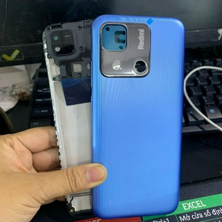 Bộ vỏ redmi 10a zin có kính cam có khe sim