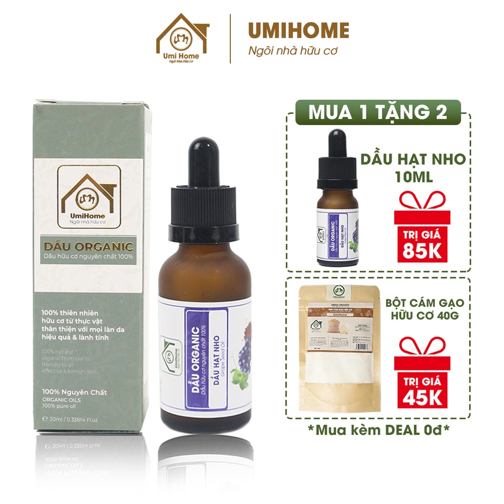 Dầu Hạt Nho UMIHOME nguyên chất 30ml