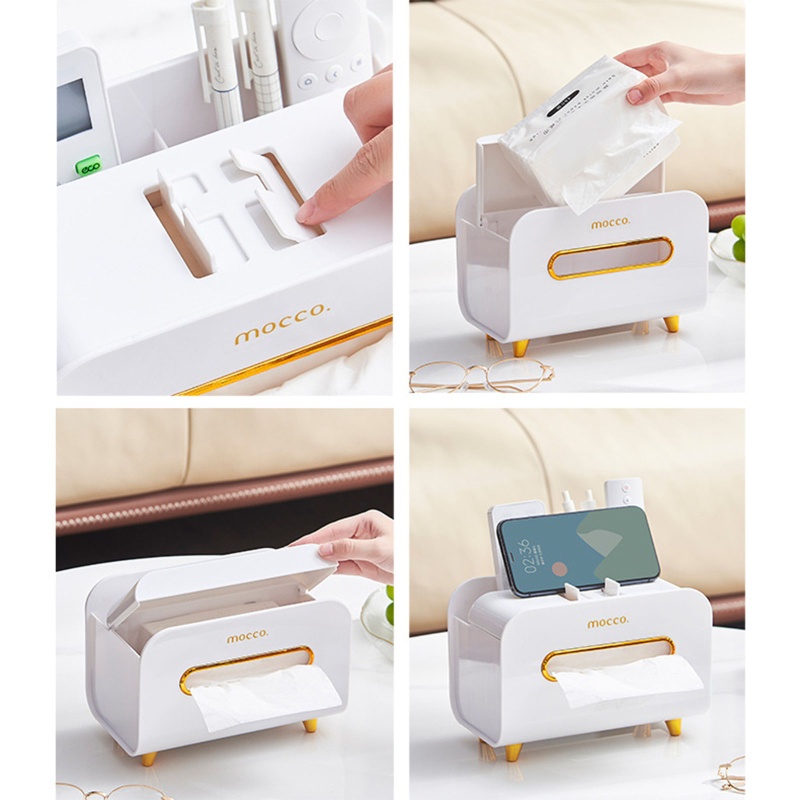 Hộp Đựng Khăn Giấy / Điều Khiển Từ Xa Đa Năng Tiện Dụng