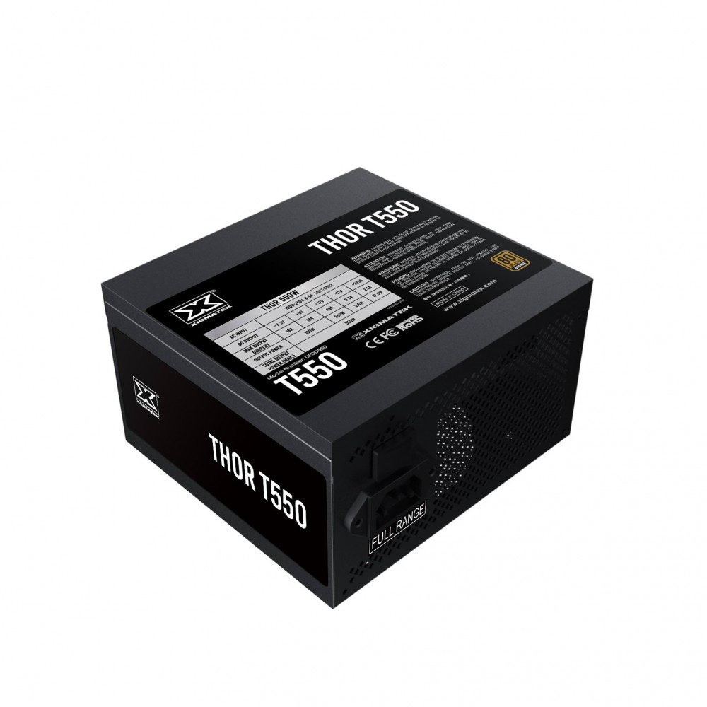 Nguồn máy tính Xigmatek Thor T450 /T550 /T650 /T750 ( 450W, 550W, 650W, 750W) - 80Plus Bronze - BH 36T